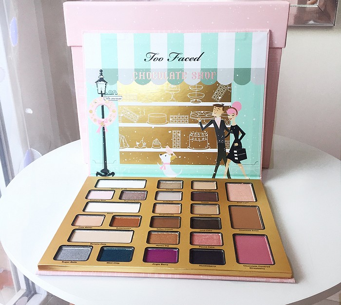 Chocolate Shop palette Noel 2016 Too Faced 7
