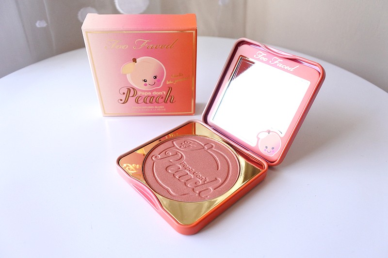 collection Peach Too Faced sweet peach tendance clemence