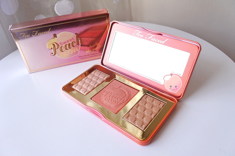 collection Peach Too Faced sweet peach tendance clemence