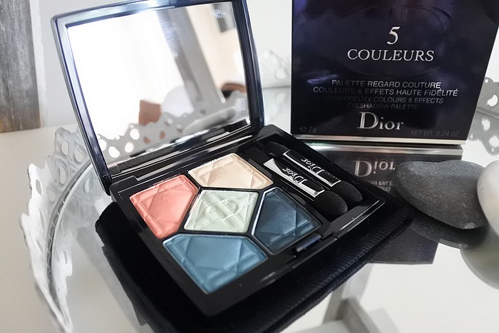 Palette Electrify Regard Couture de Dior tendance clémence blog beauté