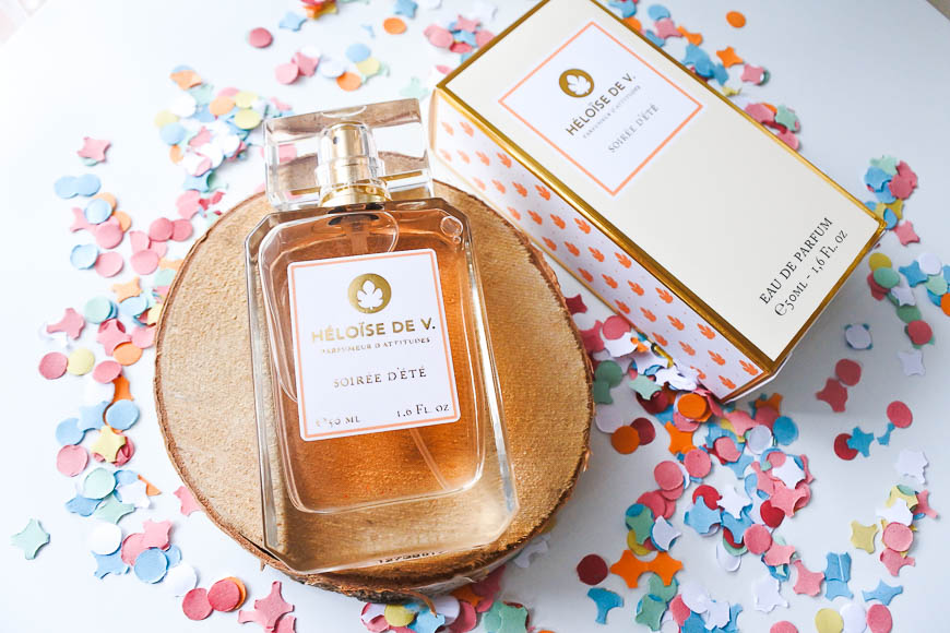 Le parfum Soirée d'Eté Heloise de V Tendance Clémence blog