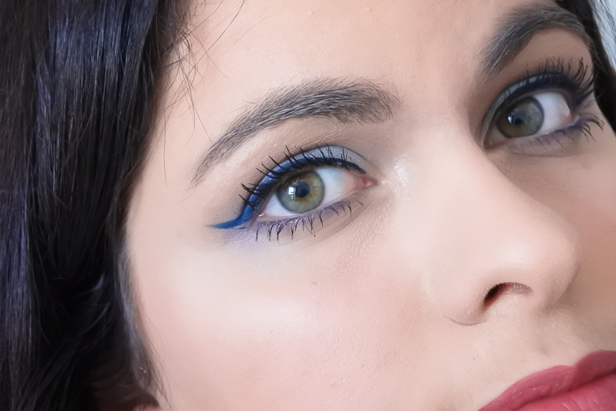 Tutoriel • 3 make-up bleus