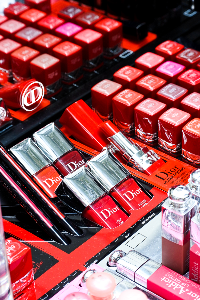 Les nouveaux rouges à lèvres ultra pigmentés Ultra Rouge Dior