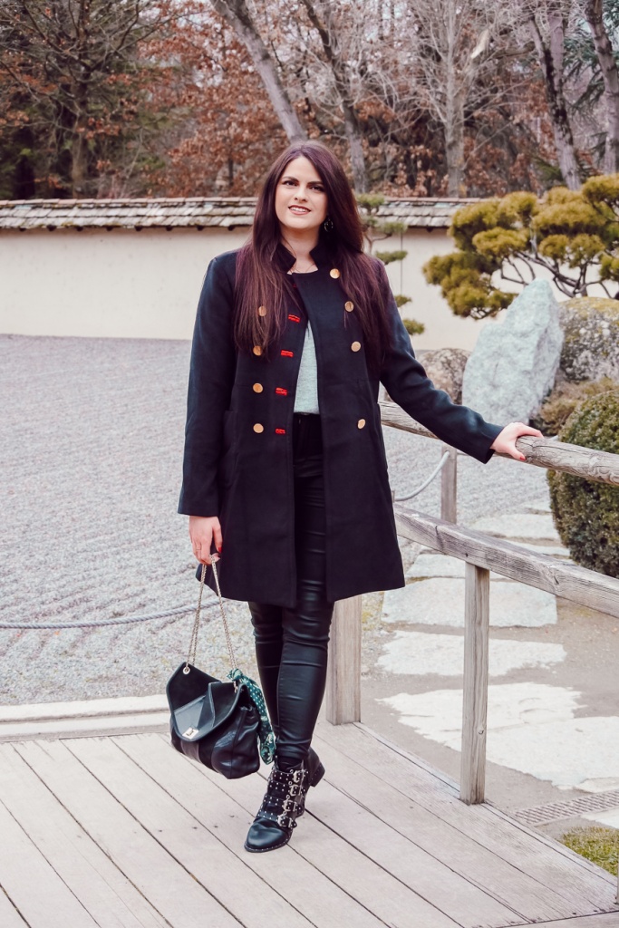 LEIGHTON - STYLE MILITAIRE MANTEAU D’HIVER