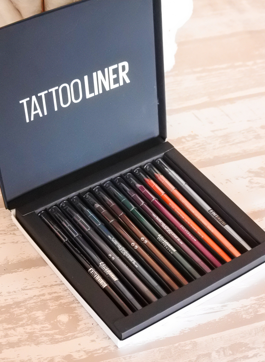 Les crayons gel Tattoo Liner Maybelline