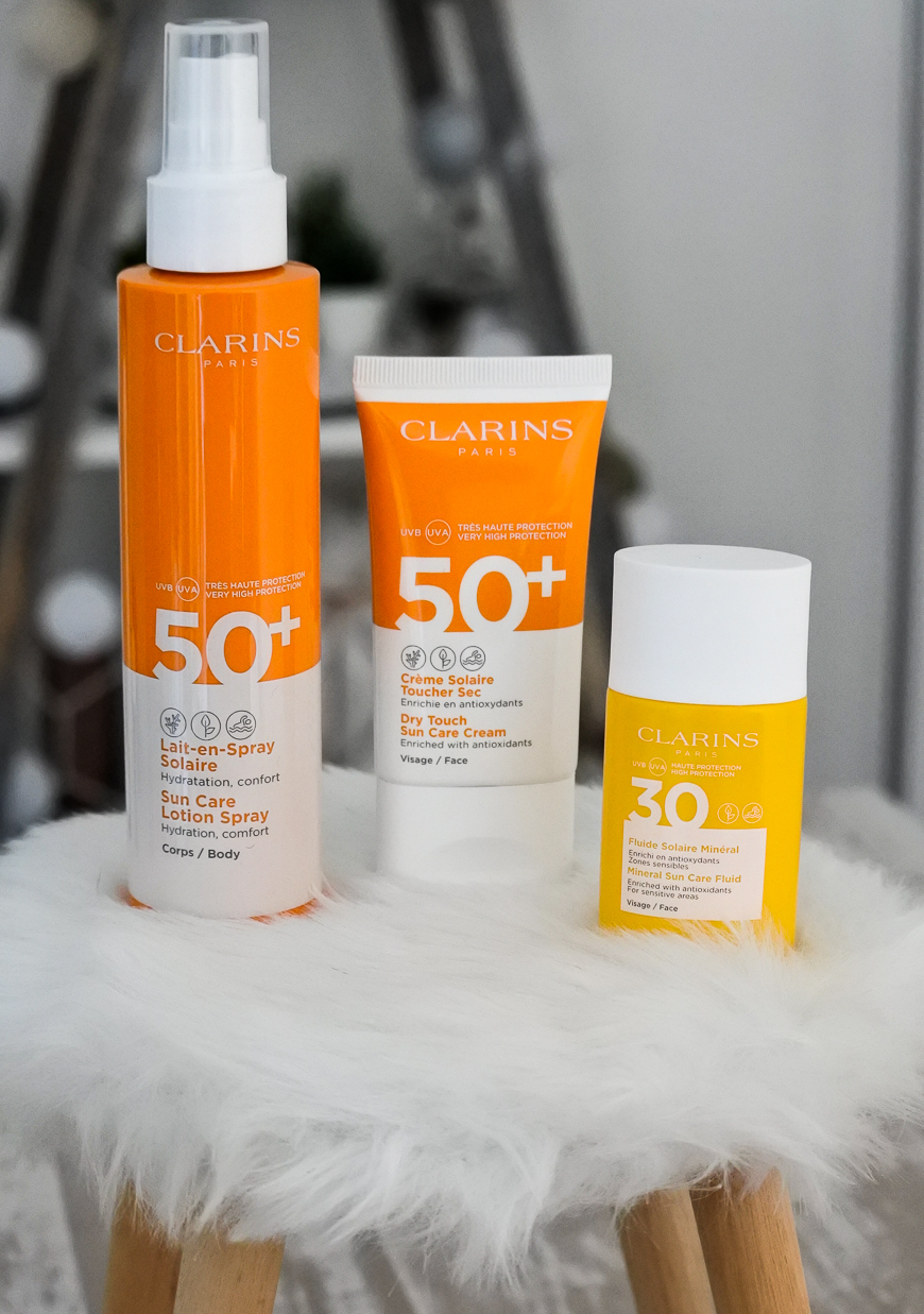 Les protections solaires Clarins