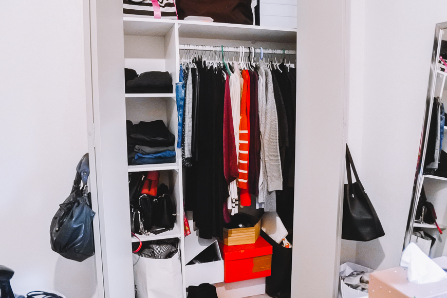 Dressing tour • Comment j'organise mon rangement vêtements