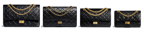 tailles sac 2.55 chanel