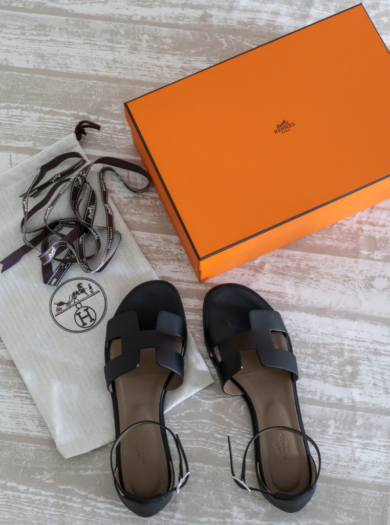 sandales santorini hermès