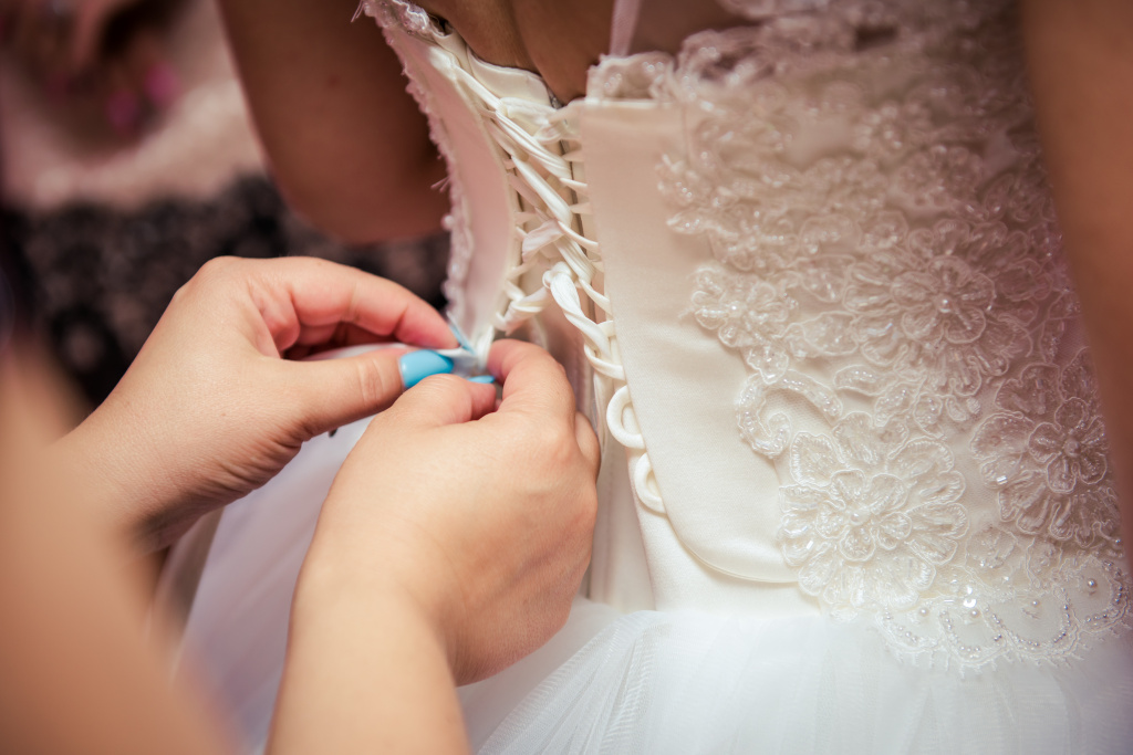 Essayages de robes de mariée 