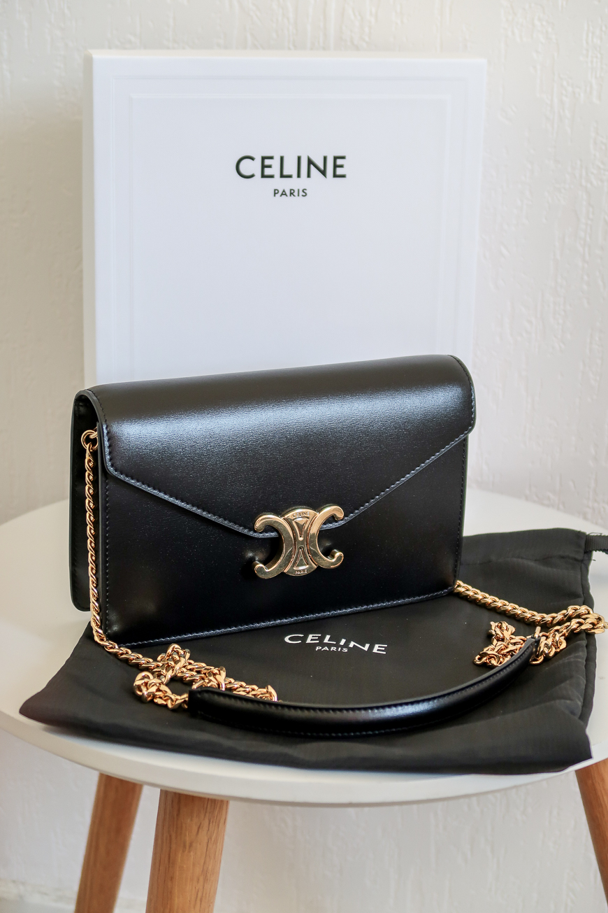 Pochette ?� cha?�ne Triomphe Celine : pr?�sentation et avis